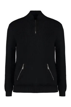 Moorer Cloud Turtleneck Wool Pullover