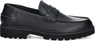 HUGO BOSS Penny loafers - Zwart