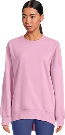 Beyond Yoga Beyond Yoga Solstice Sweatshirt Womens Pink Oversized Crew Neck DDR2917
