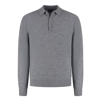 Wahts Mens Knitwear, TargetGroup:Men Mid Grey Melange / XXL