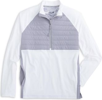 Johnnie-O Mens Salter Jacket In White