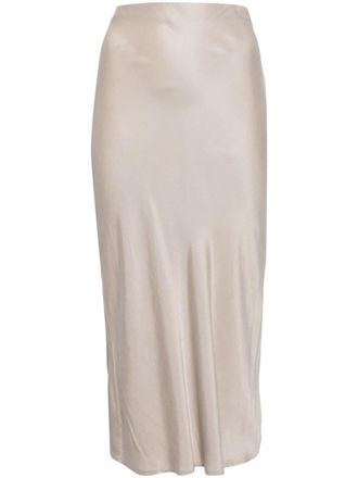 Alohas Kobe low-rise skirt - Silver