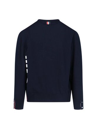 Thom Browne Mens Sweaters Blue Cotton