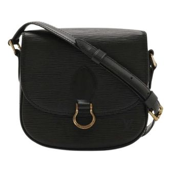 Louis Vuitton Pre-owned Cross Body Bags, female, Black, Size: ONE SIZE Pre-owned Vintage Leather Cross Body Bag