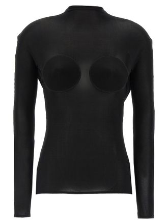 Jean Paul Gaultier Womens Cone Sweater