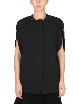 Jil Sander Vegine Wool Cape