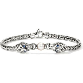 John Hardy Naga Bracelet in Silver at Nordstrom, Size Medium