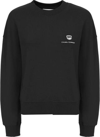 Chiara Ferragni Sweatshirt - Dames - Sweatshirts - Zwart - XS - Hoodies & sweatvesten