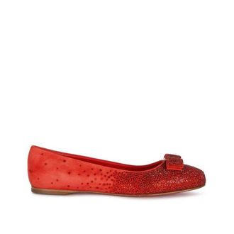 Ferragamo Calfskin Ballet Womens Flats