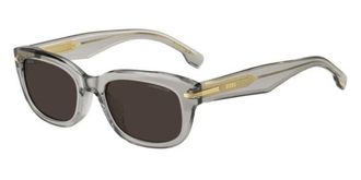 BOSS 1793/F/S Asian Fit KB7/70 Mens Sunglasses Grey Size 53