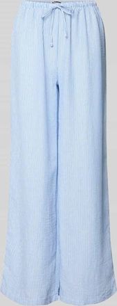 Review Pyjama Pants mit elastischem Bund in Blau, Gr&ouml;&szlig;e XL