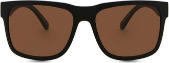 Arise Collective Square Full Rim Plastic Mens Prescription Sunglasses Black Size 54 - Arise Collective