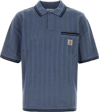 Carhartt Work in Progress Ramsey Polo - Heren - Polos - Blauw - M - Katoen - Tops