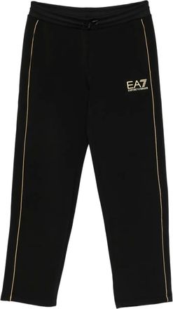 Emporio Armani logo trousers - Black
