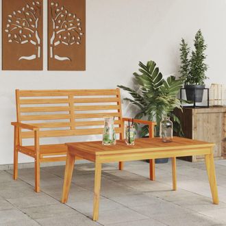 vidaXL Vidaxl - Set De Muebles De Jard&iacute;n Madera Maciza De Acacia