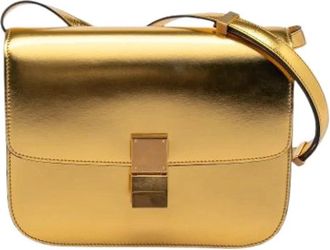 Celine Pre-owned Cross Body Bags, female, Yellow, Size: ONE SIZE Pre-owned Vintage Crossbody Bag