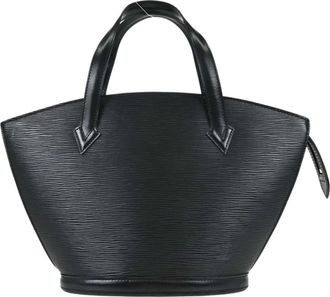 Louis Vuitton Saint Jacques Epi Leather Black Leather Handbag (Pre-Owned)