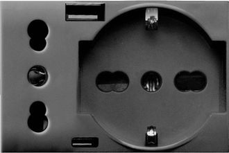 Titan Toma Schuko+ita+usb A/c Tekla 3m Ave 44509015usb