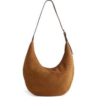 Madewell Essential Curve Shoulder Bag in Dried Acorn at Nordstrom Rack