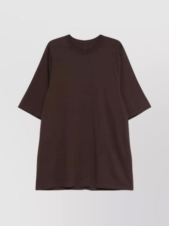 Rick Owens oversized round neck short sleeve t-shirt