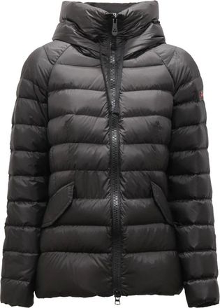 Peuterey Winter Jackets, female, Black, XL, Nazima Down Jacket in Black