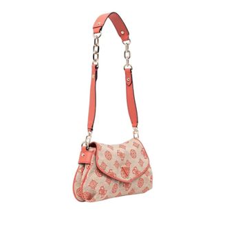 Guess Shoulder Bags, female, Red, Size: ONE SIZE Beyza Flap Bag
