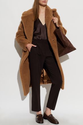 Max Mara Wool Trousers Acino, Womens, Brown