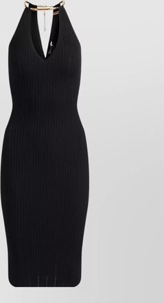 Elisabetta Franchi silk knit midi dress