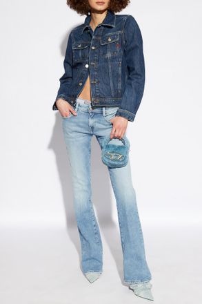 Diesel DE-BONNY Denim Jacket, Womens, Navy Blue