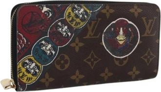 Louis Vuitton Pre-owned Long Wallet - Dames - Vintage Accessoires - Bruin - ONE Size - Vintage
