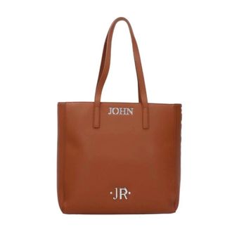 John Richmond Dames, Tassen, Bruin, Maat: ONE Size Leer