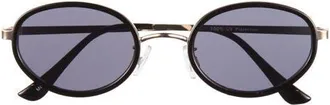 BP. Oval Sunglasses in Gold- Smoke at Nordstrom