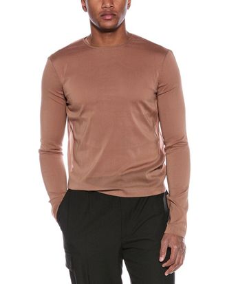Valentino Sheer Silk-Blend T-Shirt