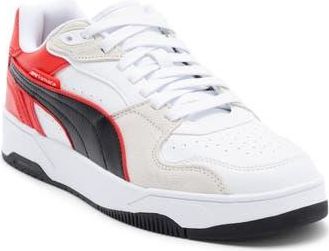 Puma Formula 1 RBD Game Low Top Sneaker in Puma White/Feather Gray at Nordstrom Rack, Size 10.5
