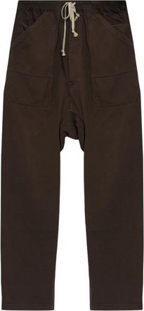 Rick Owens Wijde broek - Heren - Wijde Broeken - Bruin - L - Katoen - Broeken