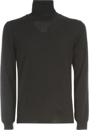 Zanone Coltrui - Heren - Coltruien - Zwart - 3XL - Wol - Truien & Vesten