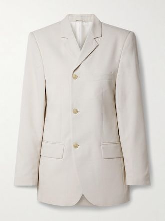 BETTTER + Net Sustain Blazer In Cady Di Misto Lana - Neutri