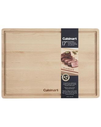 Cuisinart 17In Reversible Maple Wood Cutting Board