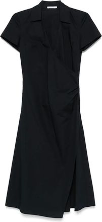 Patrizia Pepe Abito midi a portafoglio - Blu