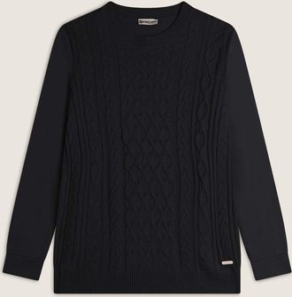 Freddy Sweatshirt FREDDY Pullover F4WSARA, Damen, Gr. L, schwarz, Obermaterial: 67% Synthetik synthetic. 20% Baumwolle CO. 12% Modal CMD. 1% Elasthan EL., Sw