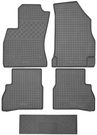 OEM Alfombrillas Rigum 900729 + Funda 900101 - Fiat Doblo Ii Van Versi&oacute;n 5 Plazas De 2010 A 2022, Fl Espacio Para Los Pies Del Conductor - Instalable