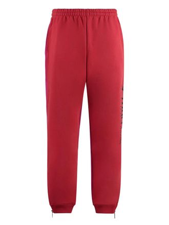 VTMNTS jersey track pants - Red