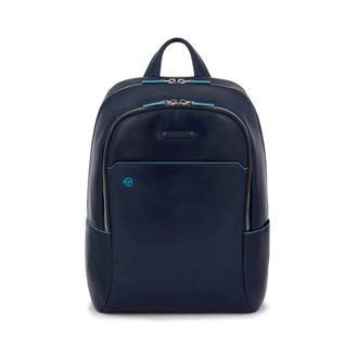 Piquadro Backpacks, unisex, Blue, Size: ONE SIZE Small size, laptop backpack 14