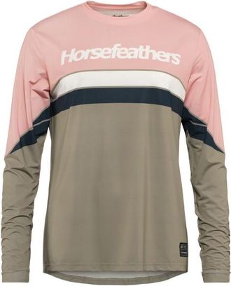 Horsefeathers Quantum L/S Bike Jersey Velotrikot f&uuml;r Damen | beige