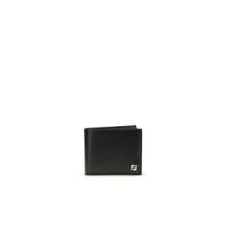 Fendi Bos Taurus Wallet - Accessories - Hombre - Negro - ONE SIZE