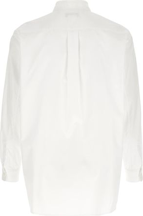 Comme Des Gar&ccedil;ons Mens White Cotton Blouse