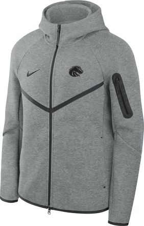 Nike Boise State Broncos Tech Nike Mens Basketball Fleece Full-Zip Hoodie in Grey | ZM05L4E101BOIS-DGH