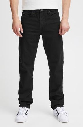 Blend Regular Fit Straight Leg Jeans in Black at Nordstrom Rack, Size 30