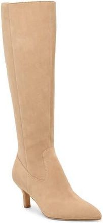 Dolce Vita Attie H2O Water Resistant Knee High Boot in Camel Suede H2O at Nordstrom Rack, Size 10