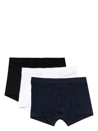 Paul Smith Drie slips met logoband - Wit
